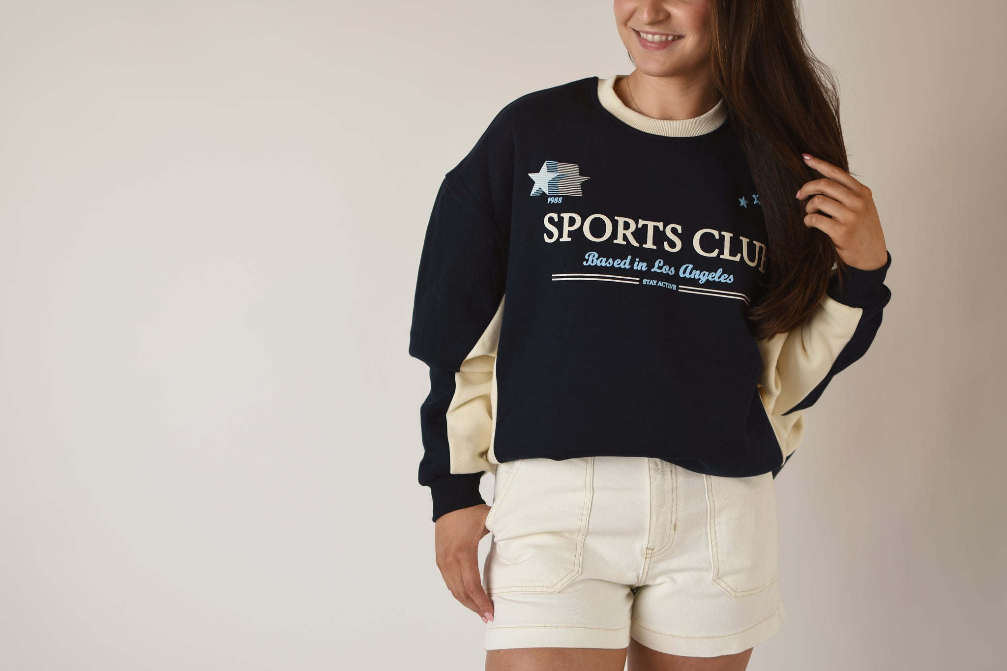 1988 LA Sports Club Boyfriend Crewneck